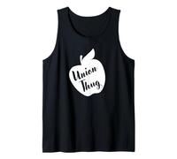 Funny Red for Ed Union Thug Retro SpEd Teacher Appreciation Débardeur