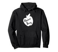 Funny Red for Ed Union Thug Retro SpEd Teacher Appreciation Sweat à Capuche