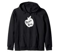 Funny Red for Ed Union Thug Retro SpEd Teacher Appreciation Sweat à Capuche