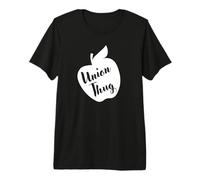 Funny Red for Ed Union Thug Retro SpEd Teacher Appreciation T-Shirt Haut de Gamme