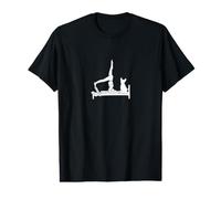 Funny Reformer Pilates avec Bouledogue français T-Shirt Graphique avec Valeur