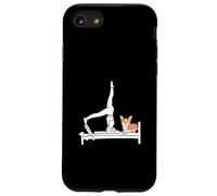 Funny Reformer Pilates avec Corgi Mignon Coque pour iPhone SE (2020) / 7/8