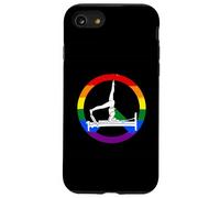 Funny Reformer Pilates avec Signe de Paix LGBT Coque pour iPhone SE (2020) / 7/8