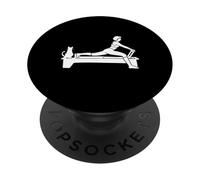 Funny Reformer Pilates Cat lover Retraite Legend PopSockets PopGrip Adhésif