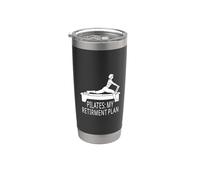 Funny Reformer Pilates : mon plan de retraite ne pose plus de problème Gobelet isotherme en acier inoxydable double paroi
