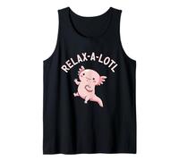 Funny Relax-a-Lotl Happy Smile Axolotl Débardeur