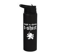 Funny Renaissance équitable Knight héraldique médiévale fantastique Stainless Steel Insulated Water Bottle