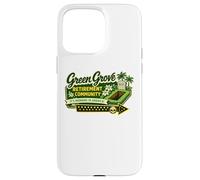 Funny Retirement Community Dark Humour Green Grove Coque pour iPhone 15 Pro Max