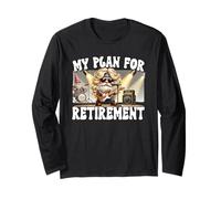 Funny Retirement Plan For Rocker Mom And Dad Retired Gnome Manche Longue