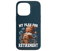 Funny Retirement Plan For Yorkie Owner And Retired Dog Dad Coque pour iPhone 13 Pro