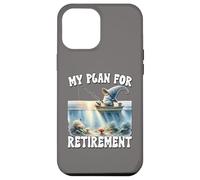 Funny Retirement Plan Gnome For Fishing Dad Retired Fishing Coque pour iPhone 12 Pro Max