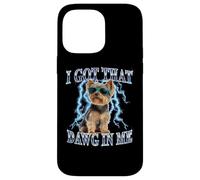 Funny Retro Got That Dawg in Me Yorkshire Terrier Dog Lover Coque pour iPhone 14 Pro Max