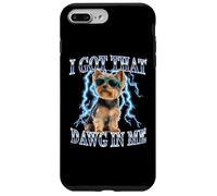 Funny Retro Got That Dawg in Me Yorkshire Terrier Dog Lover Coque pour iPhone 7 Plus/8 Plus