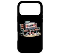 Funny Retro Old Cassette Tape Cartoon with Walker Nostalgie Coque pour iPhone 17 Pro Max