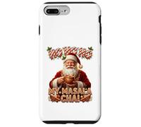 Funny Retro Santa Masala Chai Tea Christmas Humor Coque pour iPhone 7 Plus/8 Plus