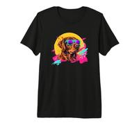 Funny Retro Vintage Chesapeake Bay Retriever Lover T-Shirt Haut de Gamme