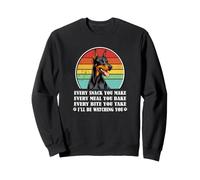 Funny Retro Vintage Every Snack Doberman Pinscher Dog Lover Sweatshirt