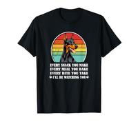 Funny Retro Vintage Every Snack Doberman Pinscher Dog Lover T-Shirt