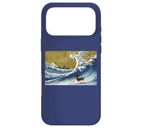 Funny Retro Vintage Surfing A Wave Black Dachshund Lover Coque pour iPhone 17 Pro Max
