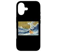 Funny Retro Vintage Surfing A Wave Golden Retriever Lover Coque pour iPhone 17