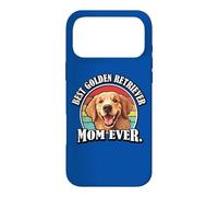 Funny Retro Vintage Womens Best Mom Golden Retriever Lover Coque pour iPhone 17 Pro Max