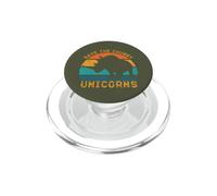 Funny Rhino Animal Rights Vintage Save The Chubby Unicorns PopSockets PopGrip pour MagSafe