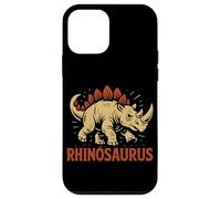 Funny Rhinoceros Dinosaur Pun Rhino Joke Rhinosaurus Humor Coque pour iPhone 12 mini