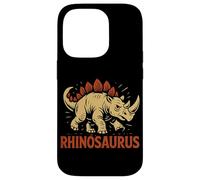 Funny Rhinoceros Dinosaur Pun Rhino Joke Rhinosaurus Humor Coque pour iPhone 14 Pro