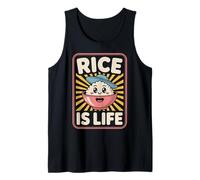 Funny Rice is Life Philipino Food Lover Humour Femmes Hommes Débardeur