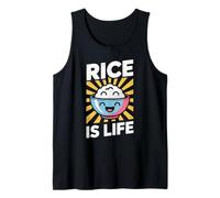 Funny Rice is Life Philipino Food Lover Humour Femmes Hommes Débardeur