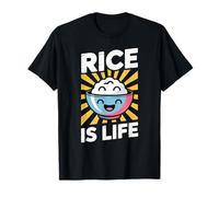 Funny Rice is Life Philipino Food Lover Humour Femmes Hommes T-Shirt