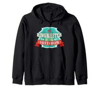 Funny Ringmaster Circus Chaos Hectic Life Sarcastic Humour Sweat à Capuche