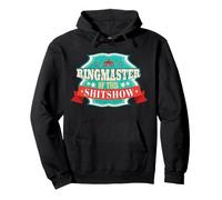 Funny Ringmaster Circus Chaos Hectic Life Sarcastic Humour Sweat à Capuche