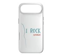 Funny Rock Climber Pun I Rock (littéralement) Coque pour iPhone Air