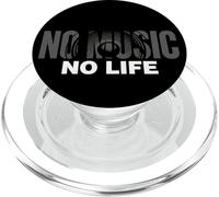 Funny Rock Heavy Metal Guitare Drums Musique No Life Cadeau PopSockets PopGrip pour MagSafe