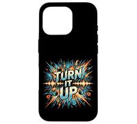 Funny Rock Heavy Metal Guitare Tambour Cadeau Tournant Coque pour iPhone 16 Pro