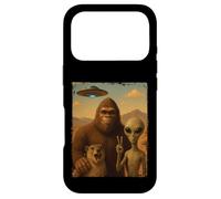 Funny Rock Hyrax Awawa Bigfoot Alien Selfie UFO Area 51 Coque pour iPhone 17 Pro