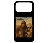 Funny Rock Hyrax Awawa Bigfoot Alien Selfie UFO Area 51 Coque pour iPhone 17 Pro Max