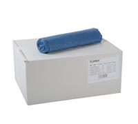 Funny Rouleau de 500 sacs poubelle en PEBD régénéré Type 60 Bleu