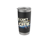 Funny Rower Crew Practice Regatta Humour Gobelet isotherme en acier inoxydable double paroi