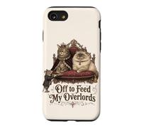 Funny Royal Cat Overlord Nourrir Humour Chat Coque pour iPhone SE (2020) / 7/8