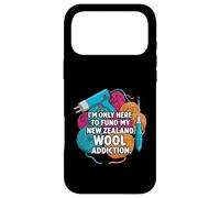 Funny Rug Tufting Gun New Zealand Wool Addiction Coque pour iPhone 17 Pro Max