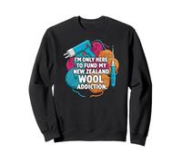 Funny Rug Tufting Gun New Zealand Wool Addiction Sweatshirt