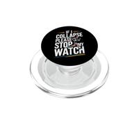 Funny Runner, s'il Te plaît, arrête ma Montre de fonctionner PopSockets PopGrip pour MagSafe