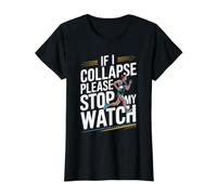 Funny Runner, s'il Te plaît, arrête ma Montre de fonctionner T-Shirt Graphique avec Valeur