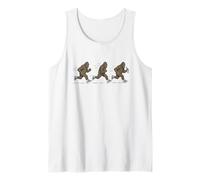 Funny Running Bigfoot Runner Sarcastique Jogging Sasquatch Débardeur