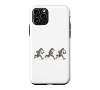 Funny Running Wolf Runner Sarcastique Jogging Wolf Coque pour iPhone 11 Pro
