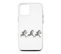 Funny Running Wolf Runner Sarcastique Jogging Wolf Coque pour iPhone 12/12 Pro