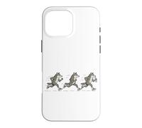 Funny Running Wolf Runner Sarcastique Jogging Wolf Coque pour iPhone 16 Pro Max