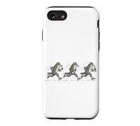 Funny Running Wolf Runner Sarcastique Jogging Wolf Coque pour iPhone SE (2020) / 7/8